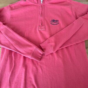Otesaga Cooperstown NY sweatshirt mens size M 1/4 zip fleece golf pullover